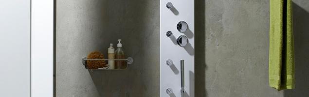 Designerskie panele prysznicowe. Aranżacje nowoczesnej łazienki